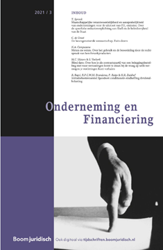 Onderneming en financiering